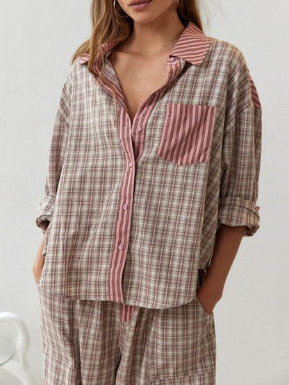 Lockeres Pyjama-Set für Damen