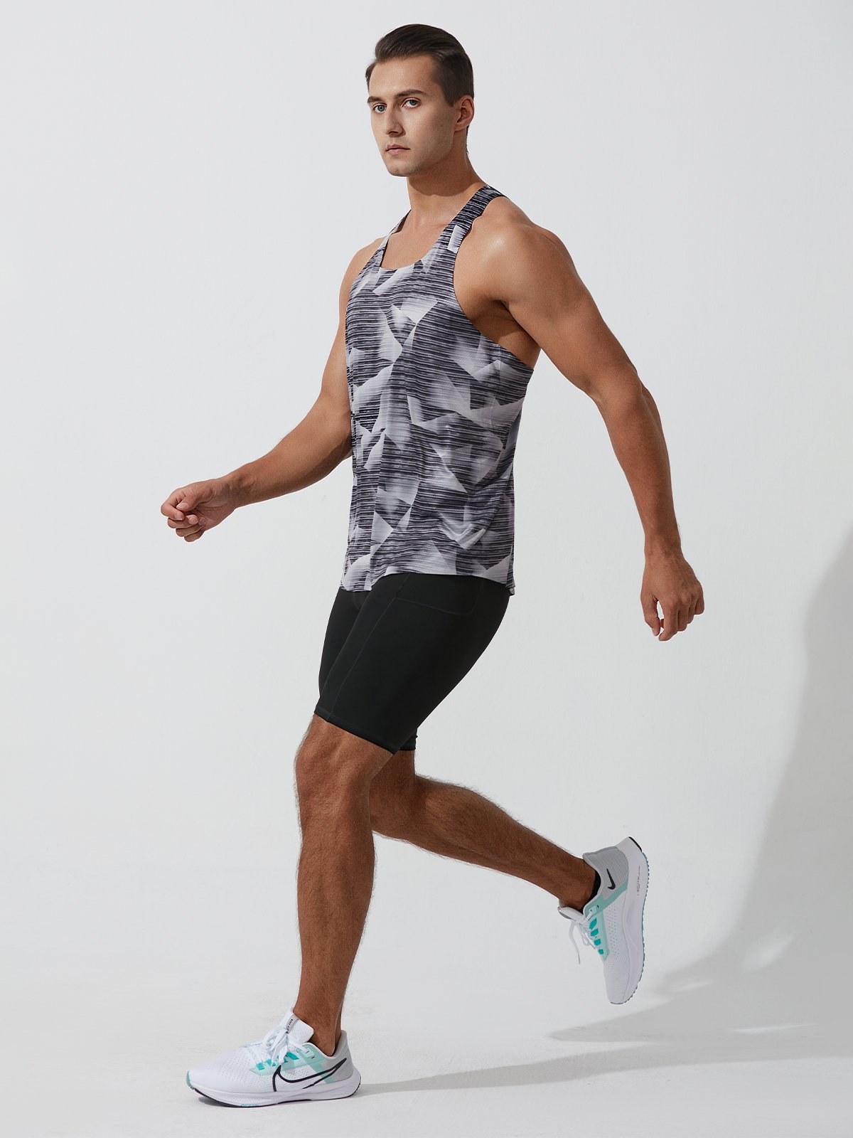 Tank T-Shirt Seamless Print